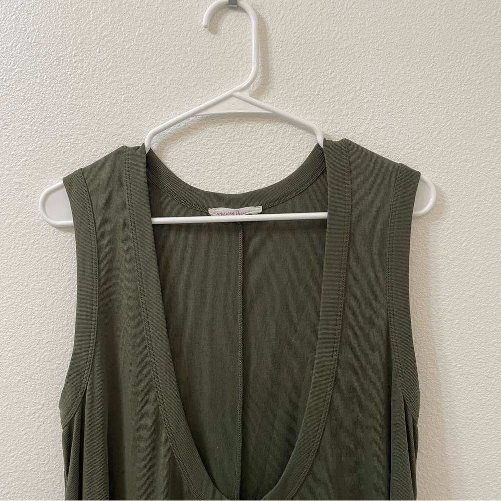American thread mini dress green medium - Picture 2 of 5